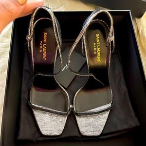 YSL Saint Laurent Opyum Sandals Sz 40